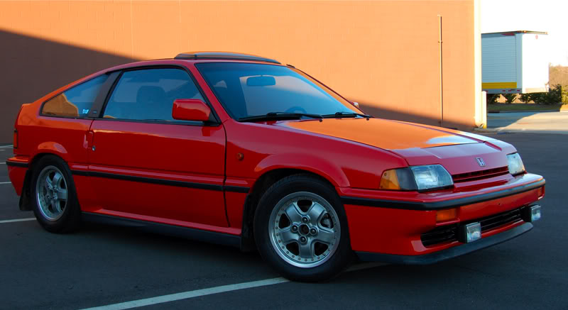 1986 Honda crx history #7