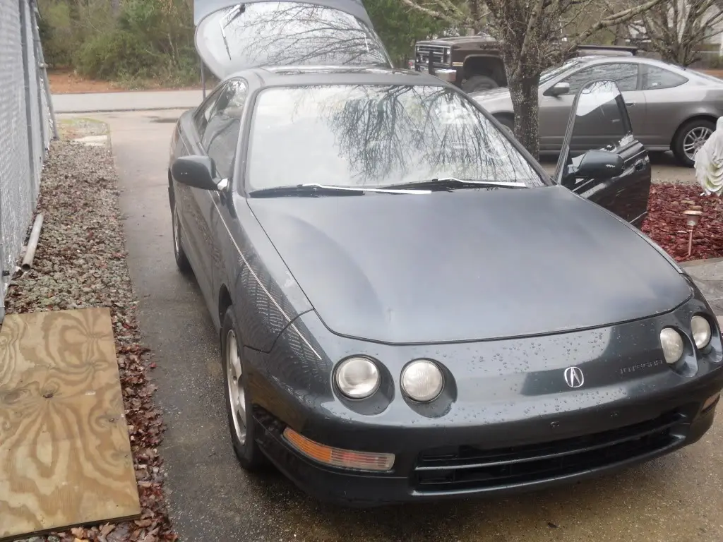 Candy Pink Integra, before the build