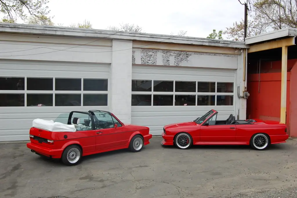 1990 VW Cabriolet in Ferrari Red, photo 80