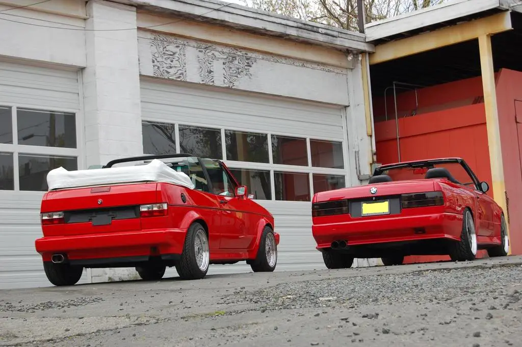 1990 VW Cabriolet in Ferrari Red, photo 81