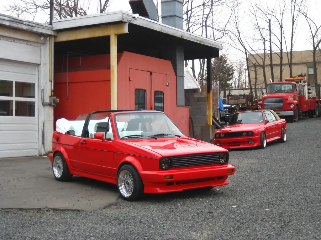 1990 VW Cabriolet in Ferrari Red, photo 76