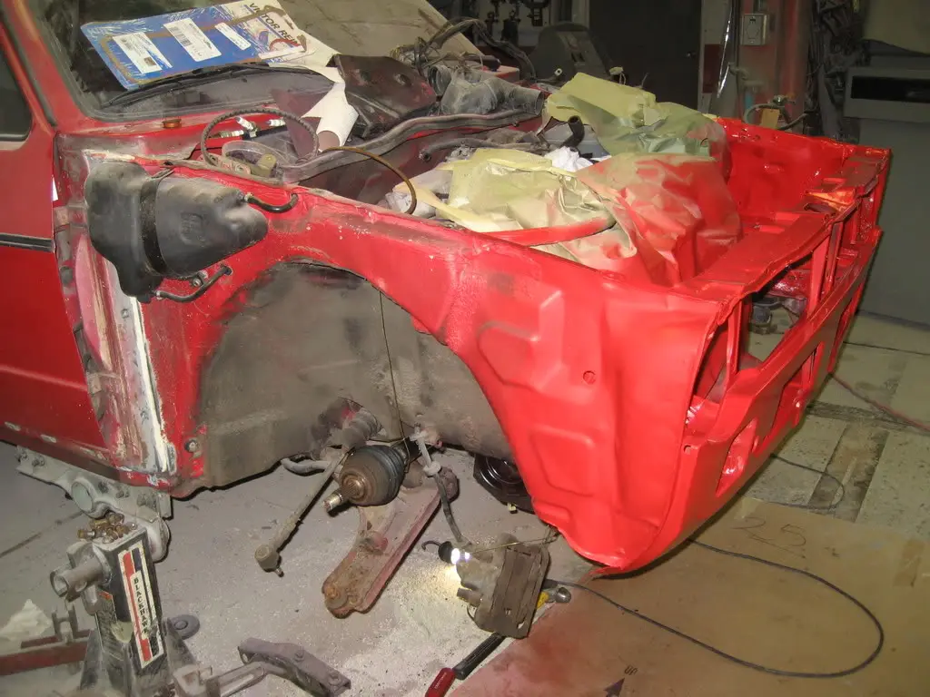 1990 VW Cabriolet in Ferrari Red, photo 19
