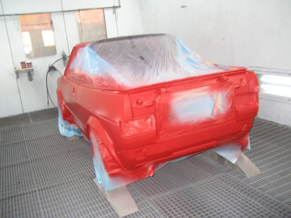 1990 VW Cabriolet in Ferrari Red, photo 62