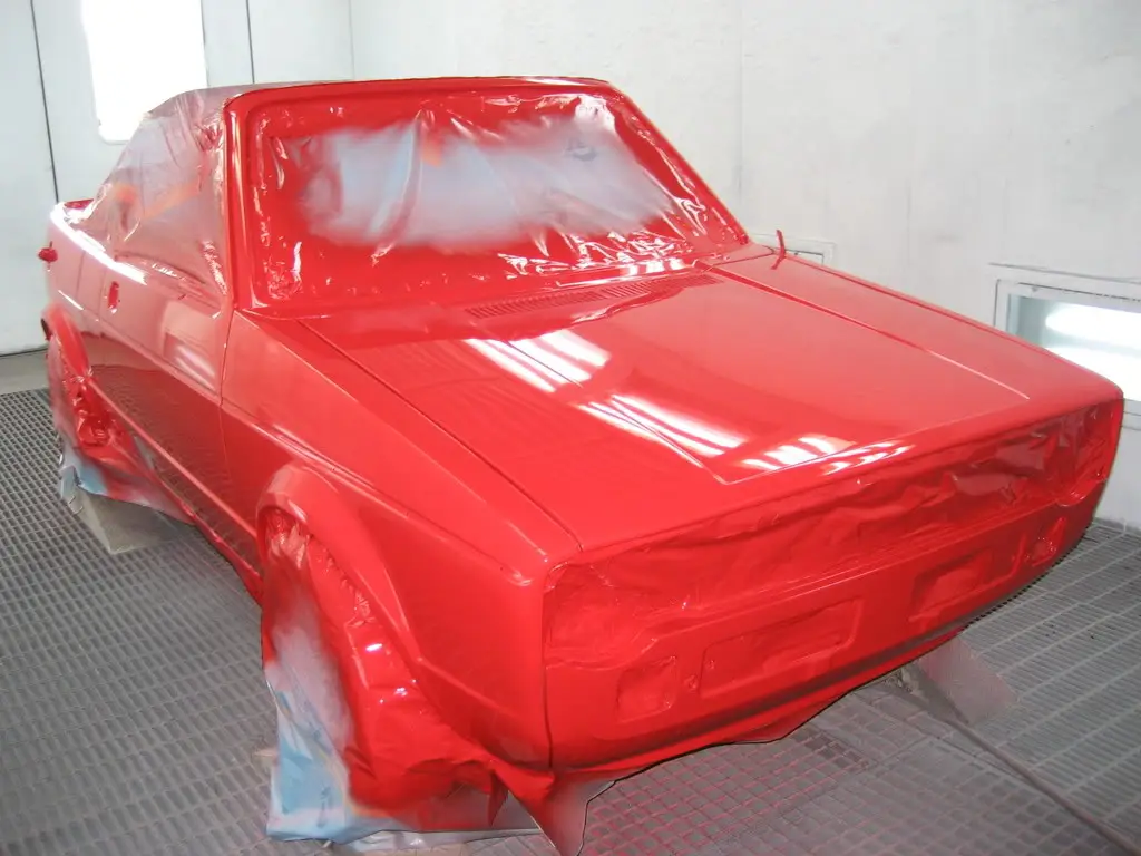 1990 VW Cabriolet in Ferrari Red, photo 63