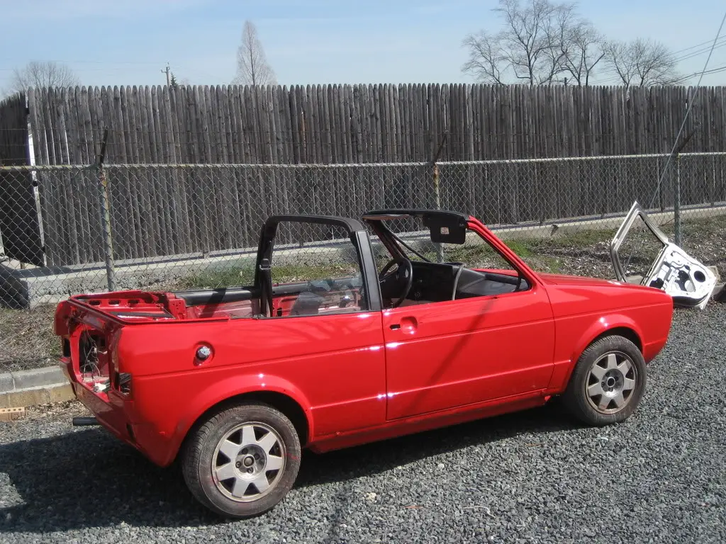 1990 VW Cabriolet in Ferrari Red, photo 68