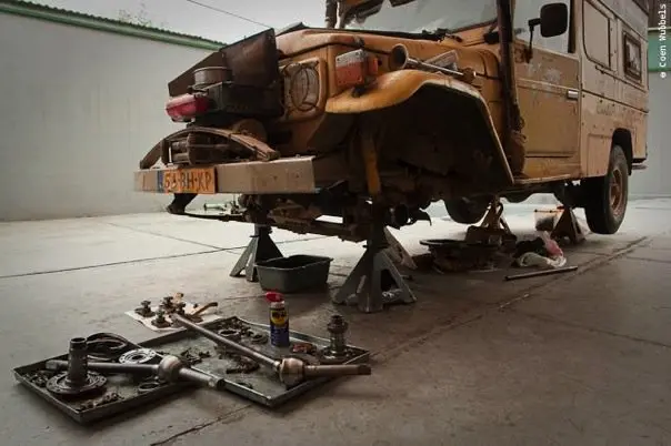 1984 Land Cruiser BJ45 World Rig, before the build