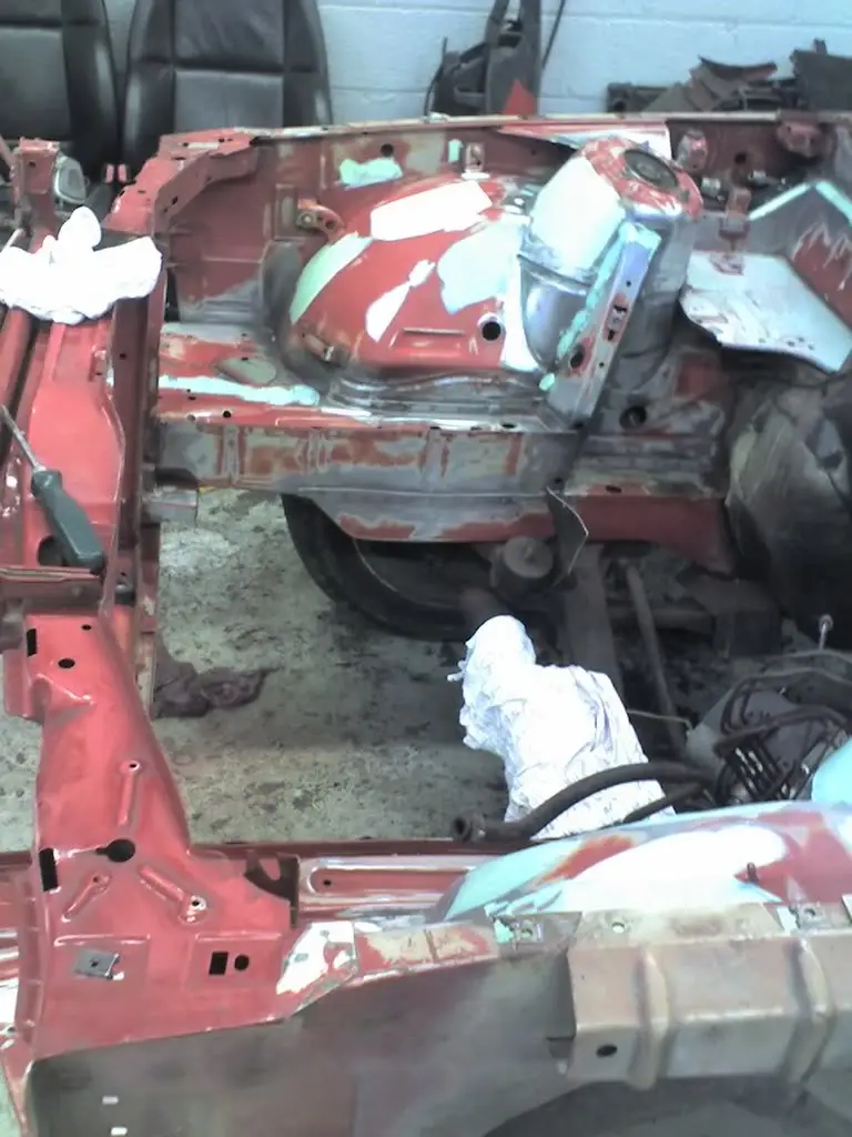Ferrari Red E30 M3 Convertible, S52 Swap, before the build