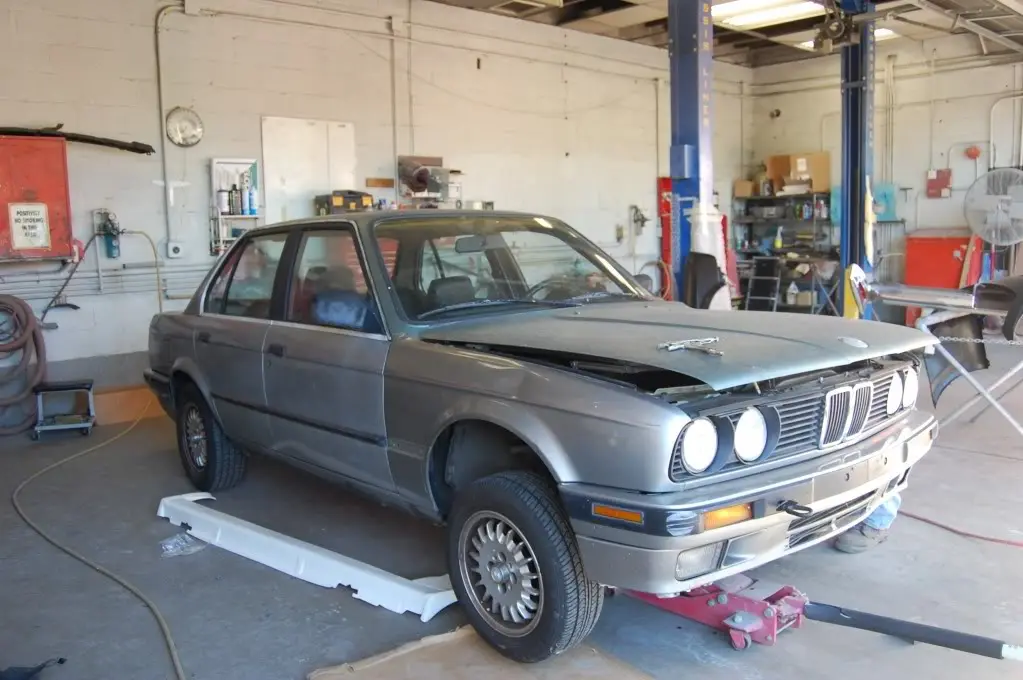 1989 BMW E30 M-Tech II Sedan, before the build