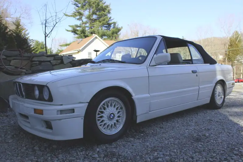 BMW E30 M-Tech II Convertible, before the build