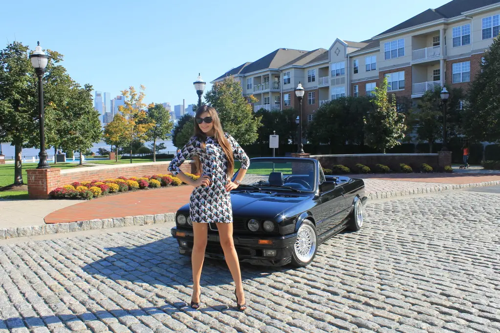 1990 BMW 325i Convertible, Triple Black, photo 63