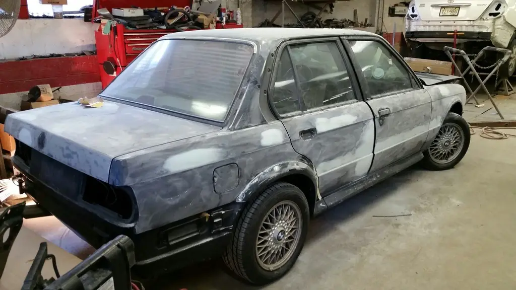1991 BMW 325iX with Shaved Doors, photo 4
