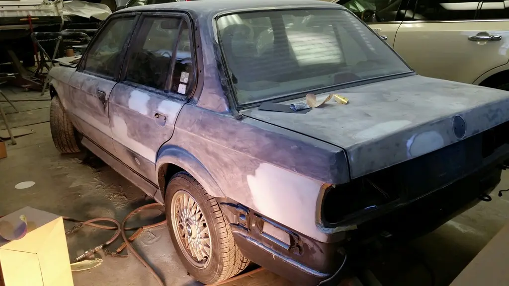 1991 BMW 325iX with Shaved Doors, photo 5