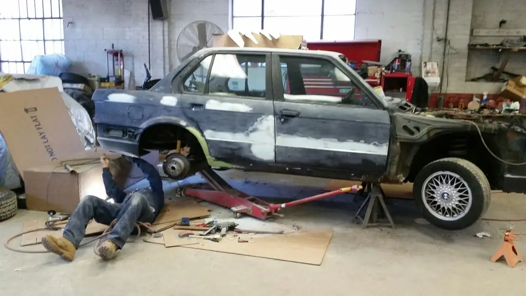 1991 BMW 325iX with Shaved Doors, photo 3