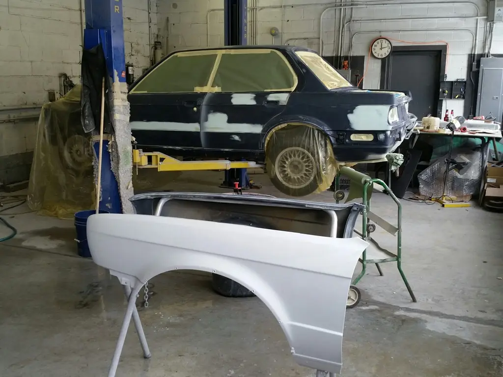 1991 BMW 325iX with Shaved Doors, photo 7