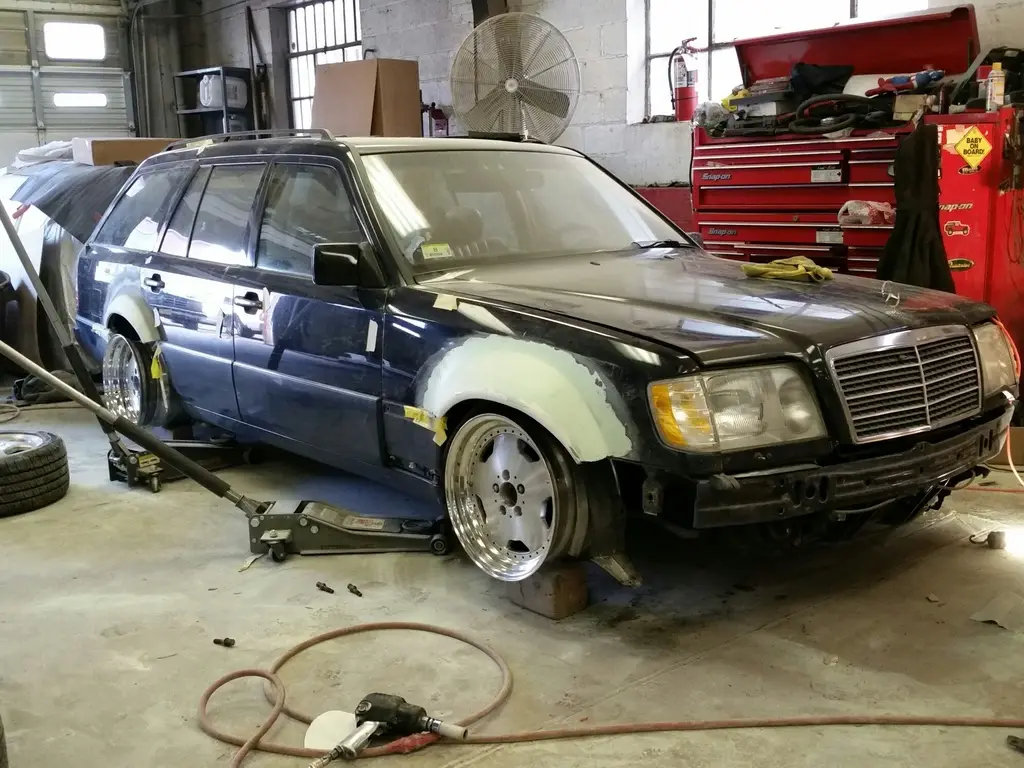 Mercedes W124 Wagon, Widebody 500E Tribute, photo 10