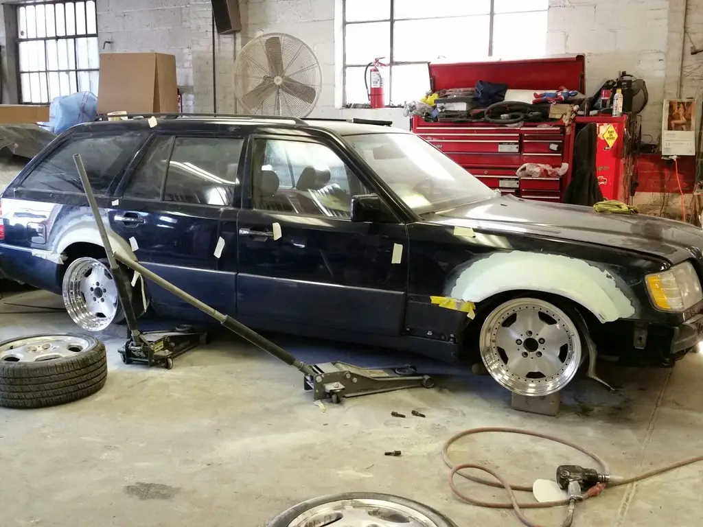 Mercedes W124 Wagon, Widebody 500E Tribute, photo 12