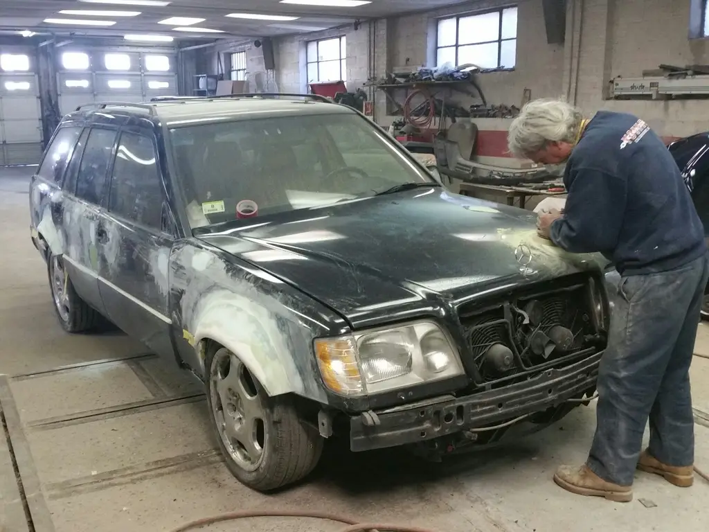 Mercedes W124 Wagon, Widebody 500E Tribute, photo 13